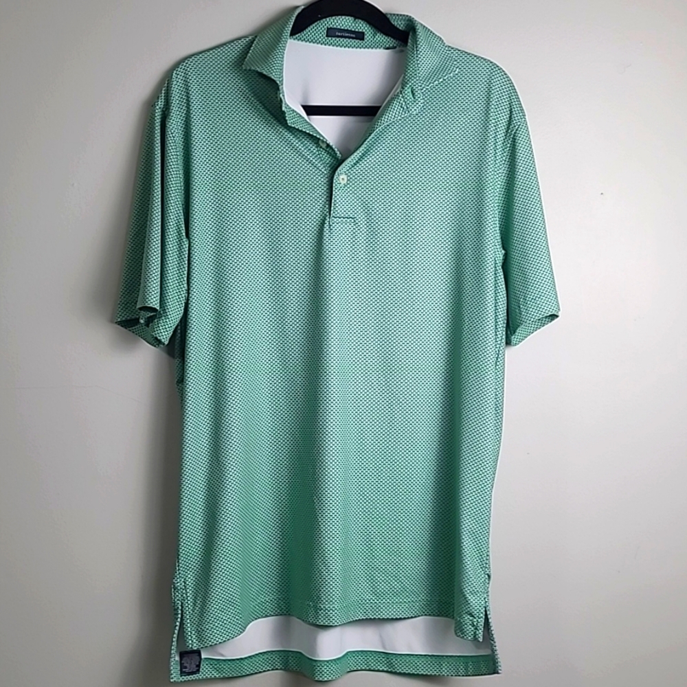 Turtleson Mens athletic fit golf shirt